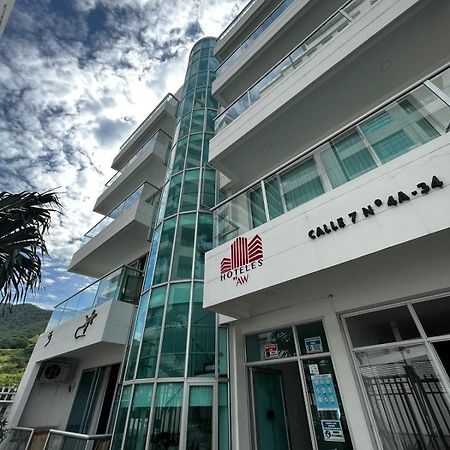 Aw Hotel Rodadero Suites 圣玛尔塔 外观 照片