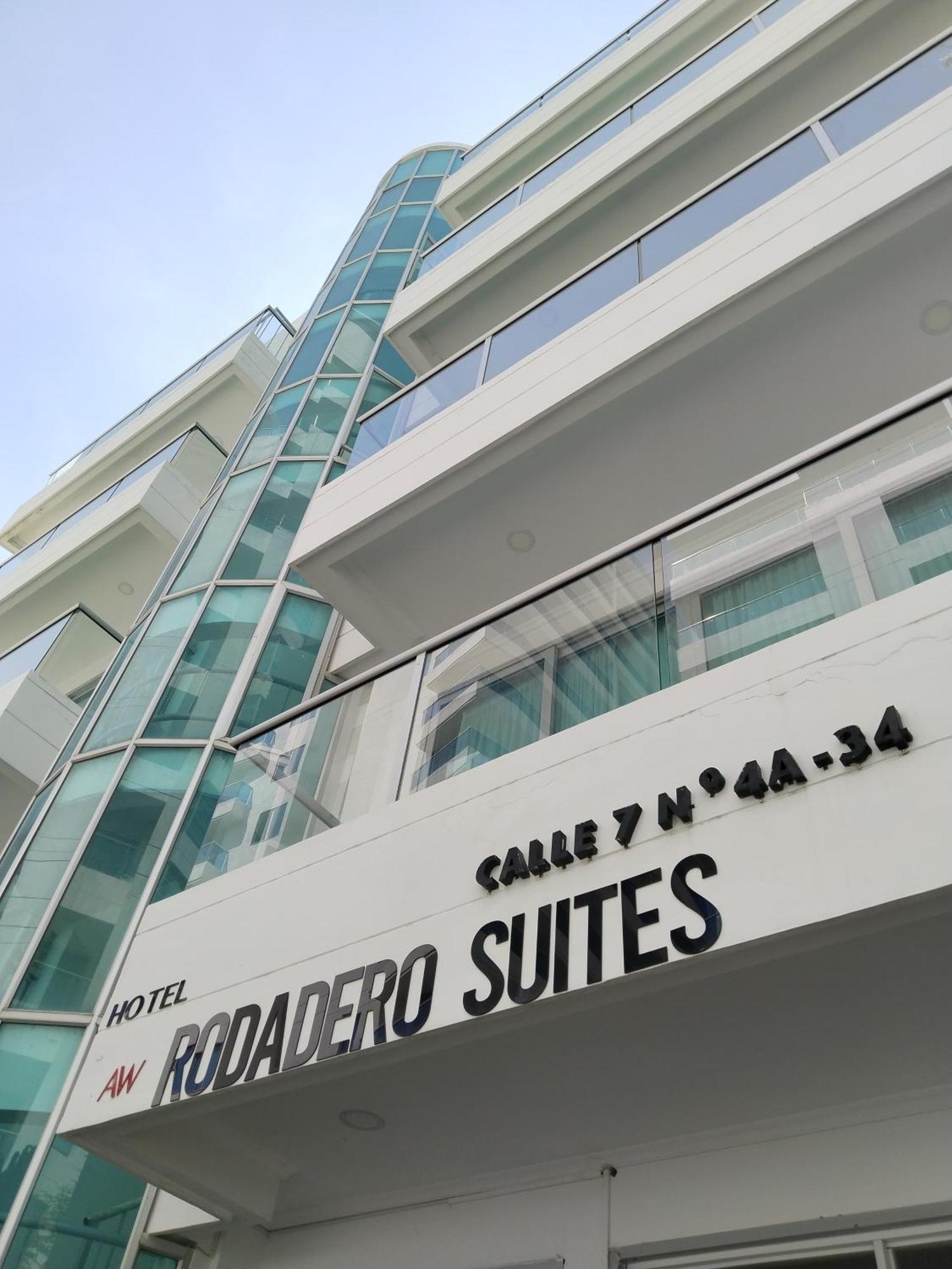 Aw Hotel Rodadero Suites 圣玛尔塔 外观 照片